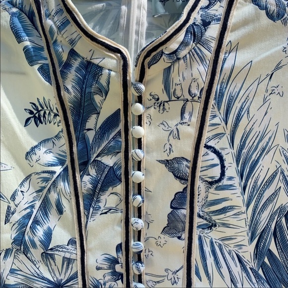 Tuckernuck new Safari Animal Toile Dress - Picture 3 of 14